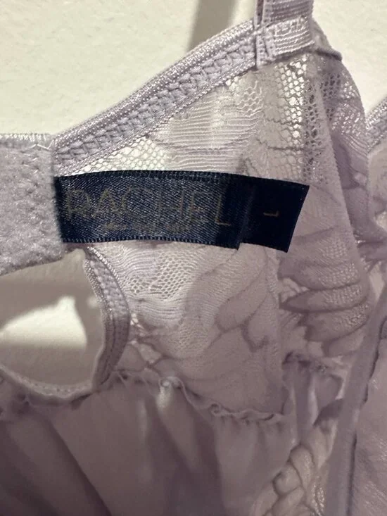 Rachel Roy Lavender lace slip - Picture 4 of 5